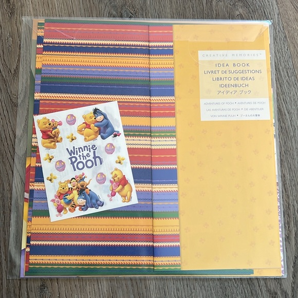 NWT Creative Memories Adventures of Pooh 12x12 Album Kit - Picture 4 of 4